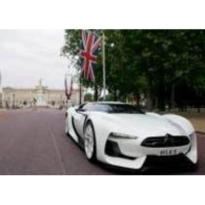 Citroen GT проехал по улицам Лондона