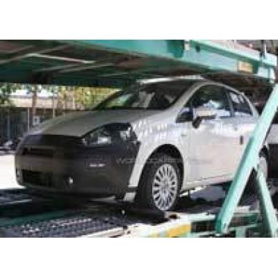 Новый Fiat Grande Punto 2010 замечен в Италии