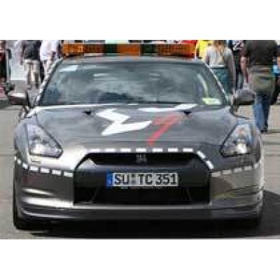 Cуперкар Nissan GT-R превратили в пожарную машину