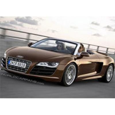 Audi покажет во Франкфурте открытый R8 Spider