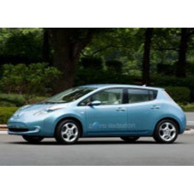 Nissan Leaf начнут продавать в 2011 году