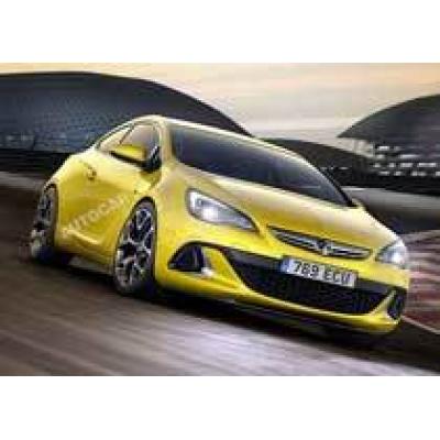 Британский журнал раздобыл рендеры нового Opel Astra OPC