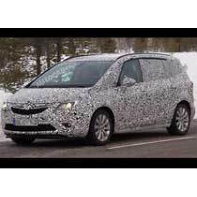 Получены шпионские фотографии минивэна Opel Zafira