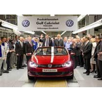 В Германии стартовало производство кабриолетов Volkswagen Golf