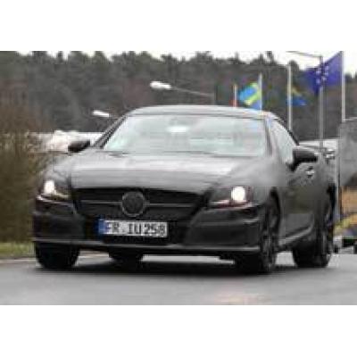 Mercedes SLK63 AMG 2012 замечен вблизи Nurburgring