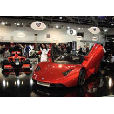 Marussia Motors приняла участие на выставке суперкаров в Монако