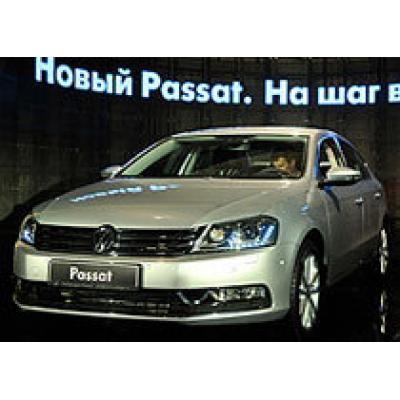 Volkswagen презентовал в России новый Passat