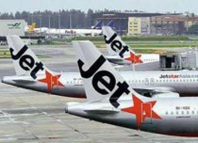 Jetstar открывает рейс Сингапур-Дарвин-Кернс