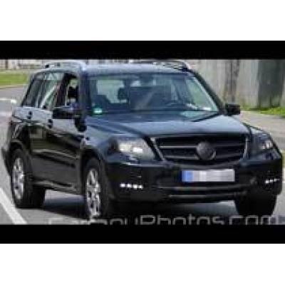 Обновленный Mercedes GLK 2013 уже вышел на испытания