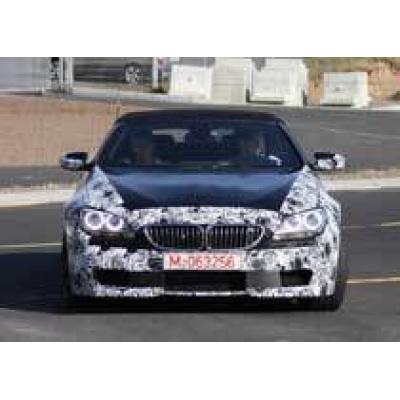 Кабриолет BMW M6 2012 замечен на Nurburgring