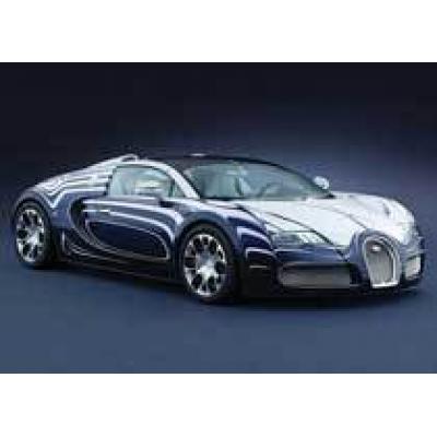 Bugatti представил фарфоровый родстер Veyron