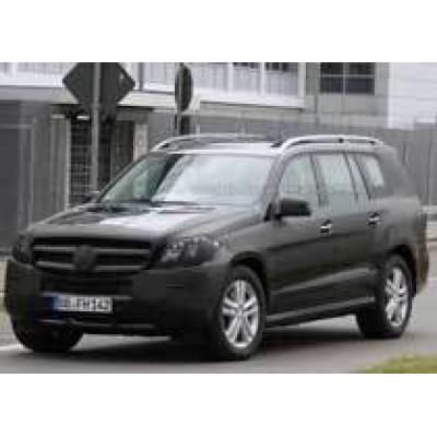 Mercedes GL 2012 начал расставаться с камуфляжем