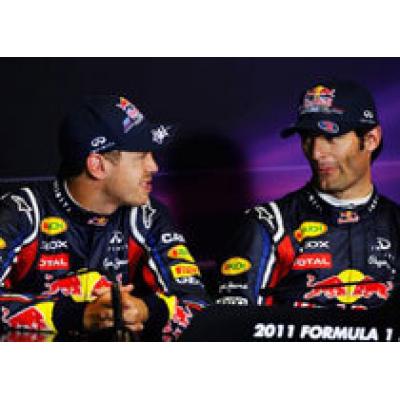 Гонщики Red Bull завоевали дубль на Гран-при Бельгии