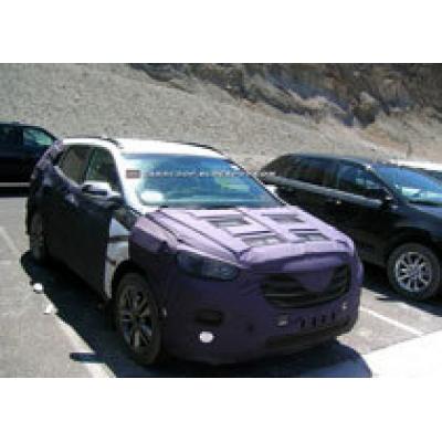 Hyundai тестирует Santa Fe нового поколения