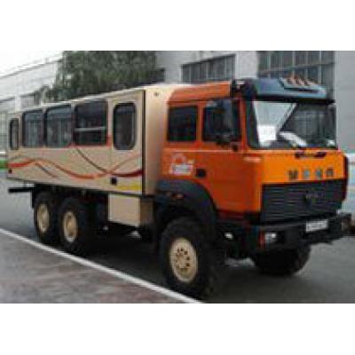 ГАЗ показал новый грузовик и автобус спецназначения