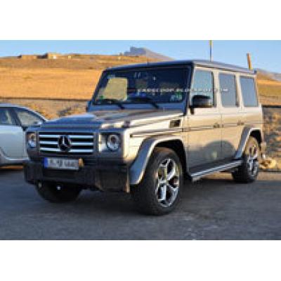 Mercedes-Benz начал испытания G63 AMG 2012 с двигателем bi-turbocharged V8