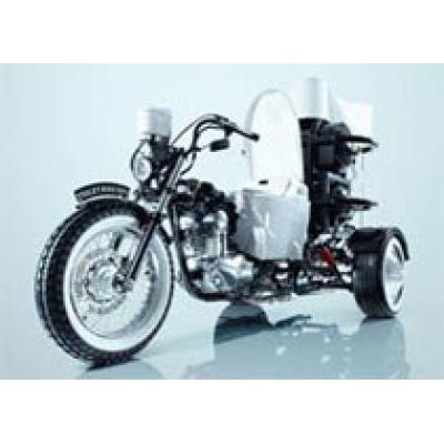 В Японии изобрели мотоцикл-унитаз с заправкой фекалиями