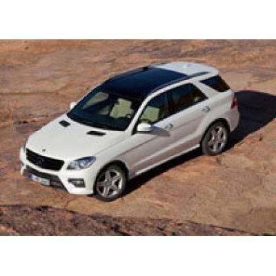 Новый Mercedes ML63 AMG представят в ноябре