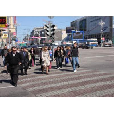 За 10 месяцев в Москве поймали 305 тысяч пешеходов-нарушителей