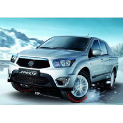 SsangYong Korando Sports появился на рынке Южной Кореи