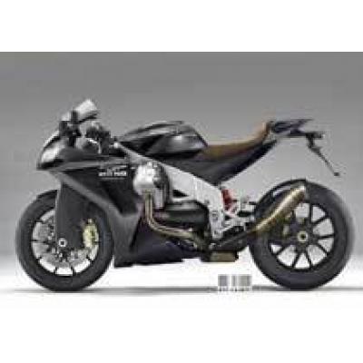 Концепт спортбайка Moto Guzzi от Luca Bar Design