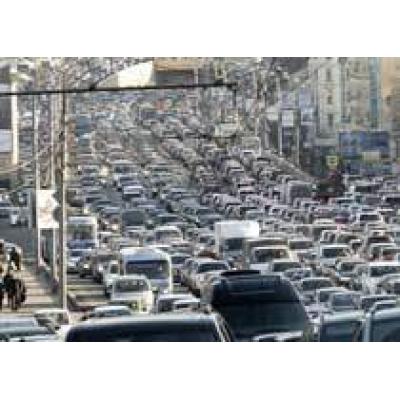 Перегруженность московских дорог достигла 40 процентов