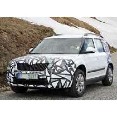 Фотошпионы опубликовали снимки обновленного Skoda Yeti