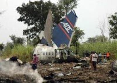 В Нигерии разбился Boeing 737-2B7