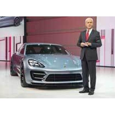 Компания Porsche построила гибридный универсал Panamera