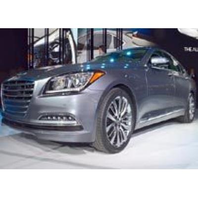 В Детройте дебютировал второй Hyundai Genesis