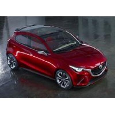 Будущая Mazda2 предстала в облике Hazumi на Женевском автосалоне