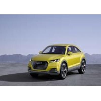 Audi TT offroad concept дебютировал в Китае