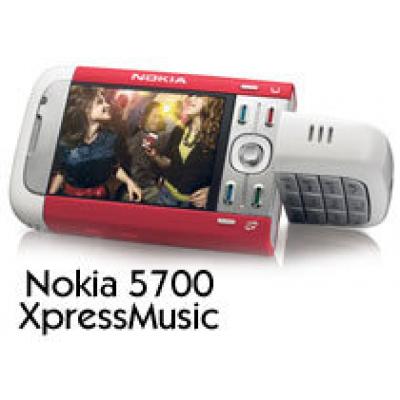 Nokia анонсировала музыкальный смартфон – 5700 XpressMusic