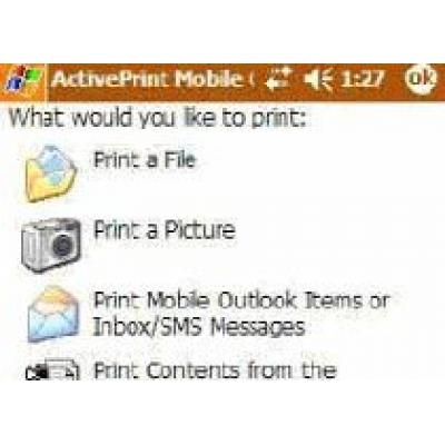 ActivePrint теперь с поддержкой Windows Mobile смартфонов