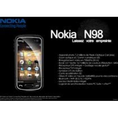Nokia N98 – оригинальный концепт с 7,2-мегапиксельной камерой