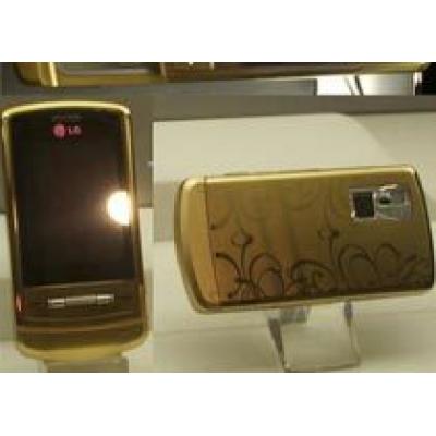 LG KE970 Shine Gold Edition `сверкнул` на IFA 2007