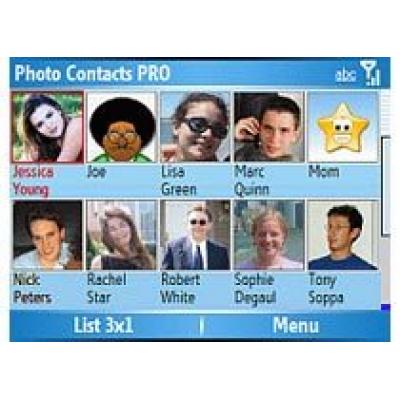 Расширенные возможности Photo Contacts PRO для Windows Mobile смартфонов