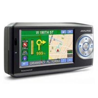 Alpine Blackbird II PMD-В200 – новый GPS-навигатор со встроенным диском на 10Гб