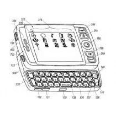 Патент от RIM - аппарат в стиле HTC Wizard