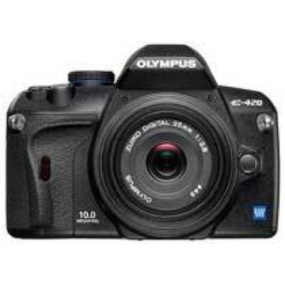 DSLR-камера Olympus E-420: ретростиль в компактном корпусе