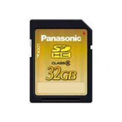Panasonic представляет серийную карту памяти SDHC объемом 32Гб