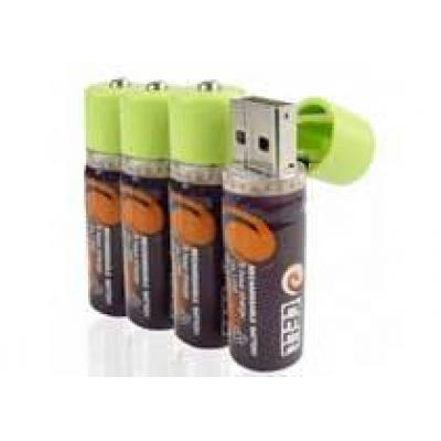 Батарейки заряжаются от USB