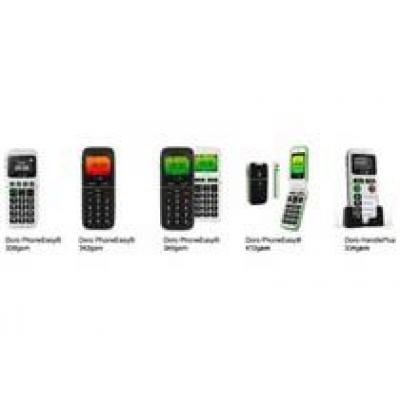 Коллекция GSM-телефонов с базовым набором функций от Doro Mobile