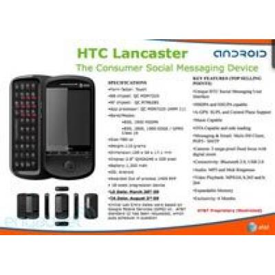 HTC Lancaster — новый Android-смартфон