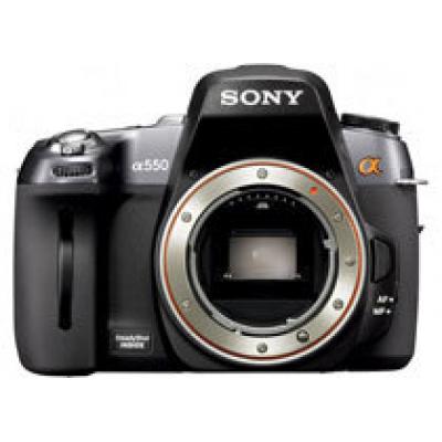 Sony α550 и α500 – высокоскоростные и многофункциональные зеркальные фотокамеры