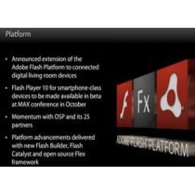 Компания Adobe представила Flash Player 10.1 с полноценной поддержкой технологии Flash для мобильных устройств