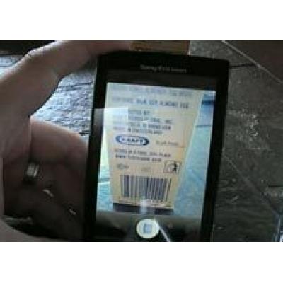 Google демонстрирует функцию Goggles на Sony Ericsson XPERIA X10