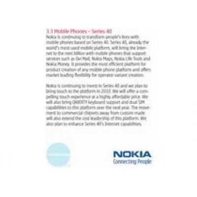 Линейка Nokia S40 получит две SIM-карты, сенсорные экраны и QWERTY-клавиатуры