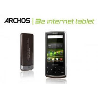 Первые снимки Archos 32 Internet Tablet