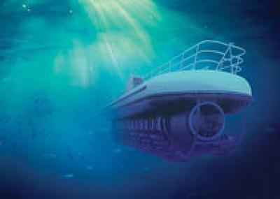 Туристическая подводная лодка - популярный аттракцион